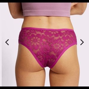 SOLD NWOT Parade Silky Mesh Lace Hip Hugger